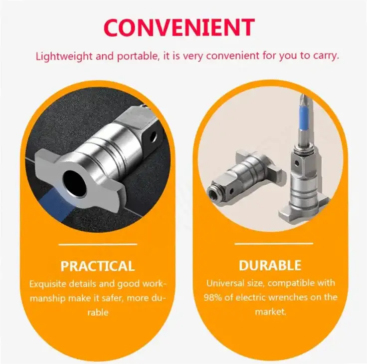 Universal Quick-Fit Screwdriver Conversion Head