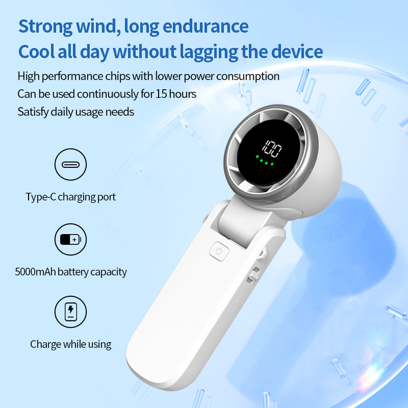 Turbo Cooling Handheld Fan