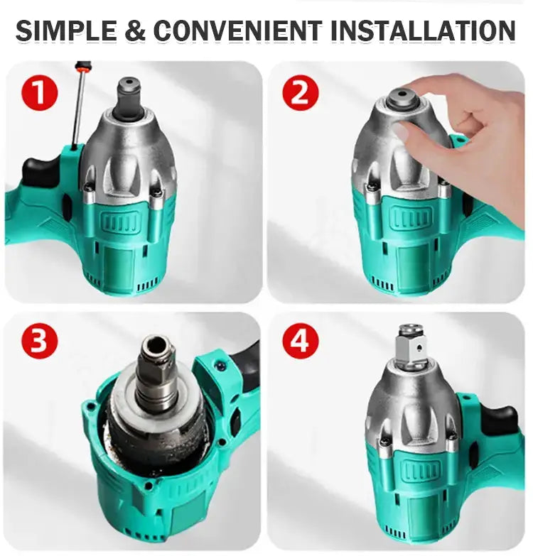 Universal Quick-Fit Screwdriver Conversion Head