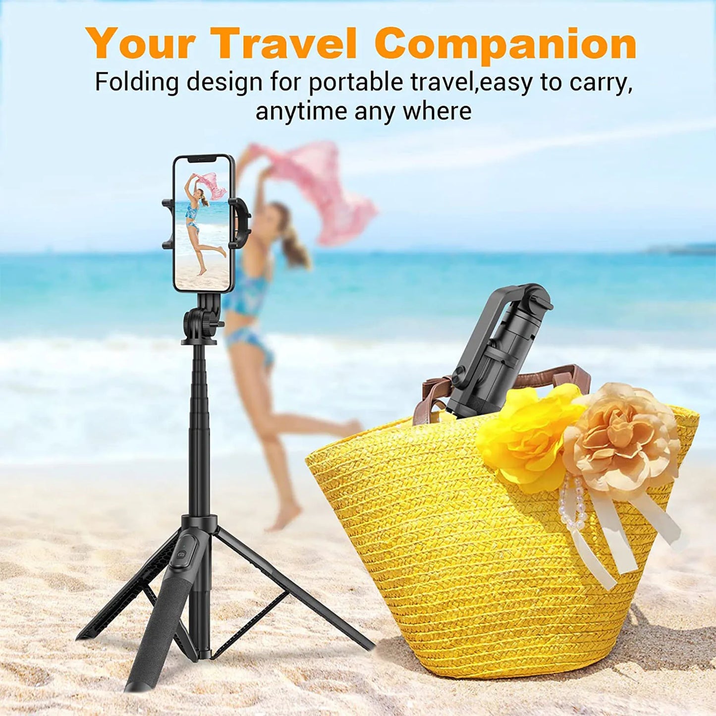 Ultimate Reach Bluetooth Selfie Tripod