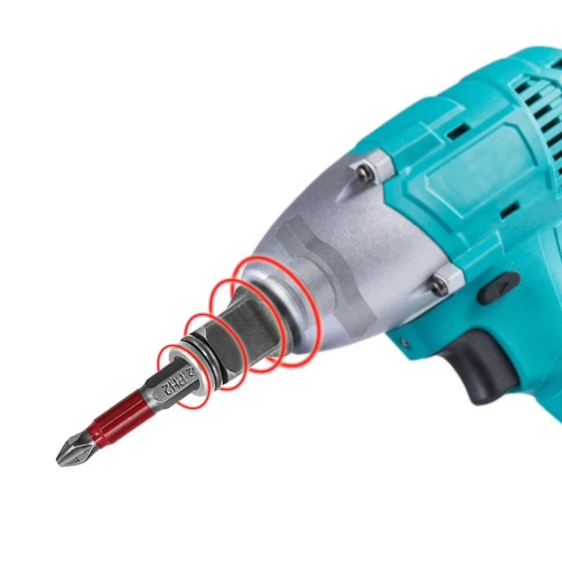 Universal Quick-Fit Screwdriver Conversion Head