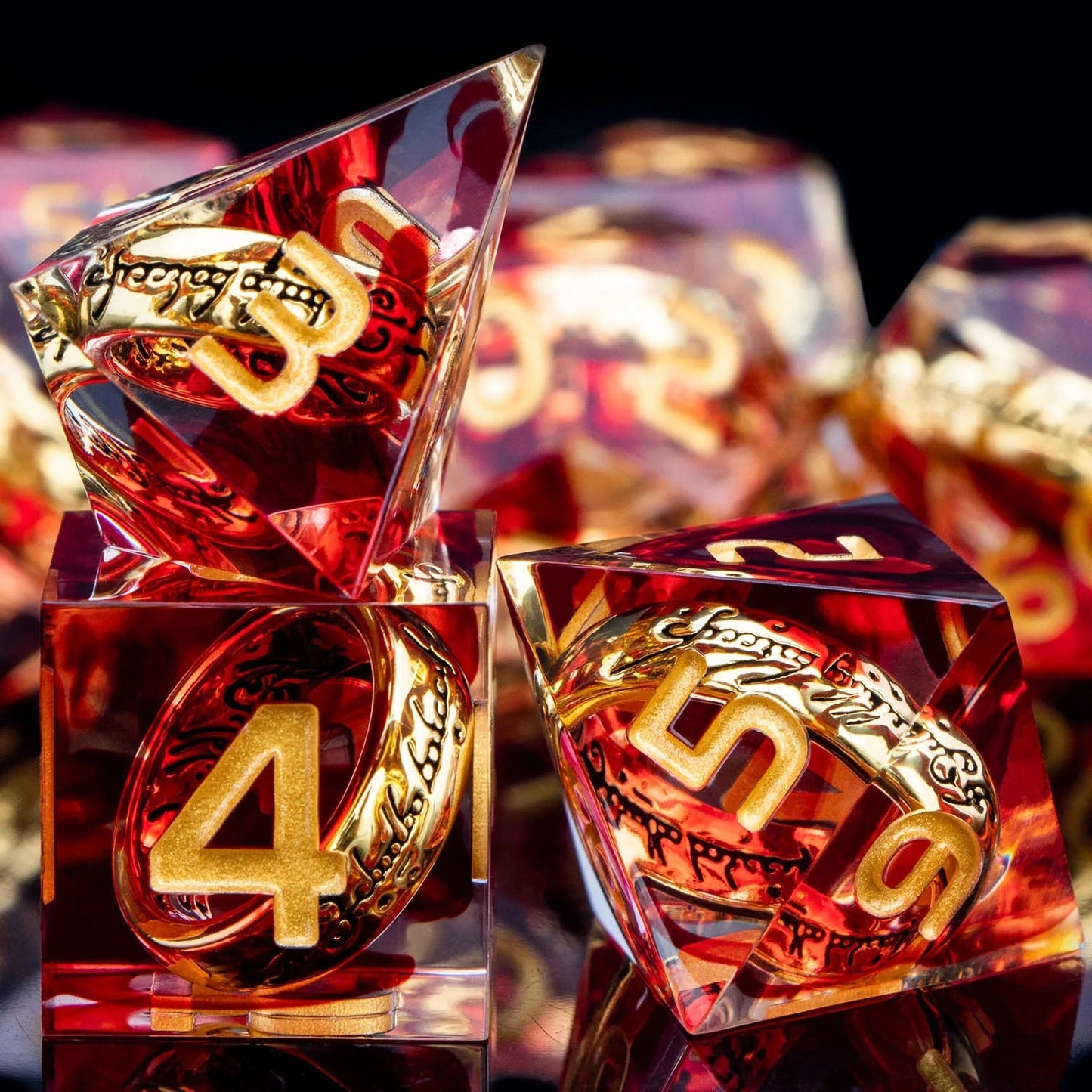 Balanced LOTR Dice Set